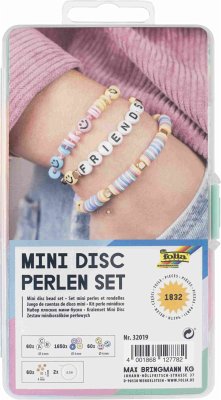 Folia Mini Disc Perlen Set, 1.832 Teile