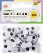 Folia Wackelaugen RUND, 12mm, 100... - Bild 1