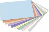 Folia Pastell-Block, Tonpapier und Fotokarton, DIN A4, 20 Blatt in 10 Farben sortiert