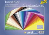 Folia Tonpapier 130g/m², 50x70cm, 10 Bogen, pink