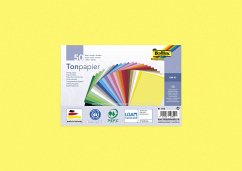 Folia Tonpapier 130g/m², DIN A3, 50 Blatt, farbig sortiert