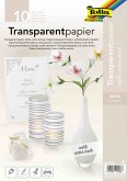 Folia Transparentpapier 115g/m², DIN A4, 10 Blatt , weiß