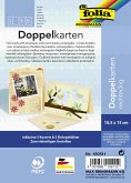 Folia Klappkarten 220g/m², 10,5x15cm, 5 Karten&Kuverts&Einlagen, strohgelb