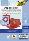 Folia Klappkarten 220g/m², 10,5x15cm, 5 Karten&Kuverts&Einlagen, hochrot