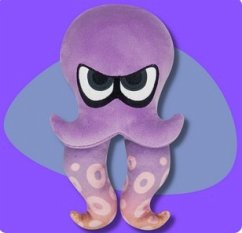 Nintendo Splatoon Octopus, lila, Plüsch, 23 cm
