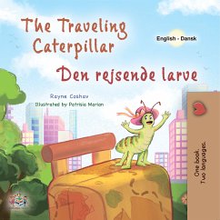 The Traveling Caterpillar Den rejsende larve (fixed-layout eBook, ePUB) - Coshav, Rayne; KidKiddos Books