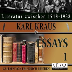 Essays 1 (MP3-Download) - Kraus, Karl