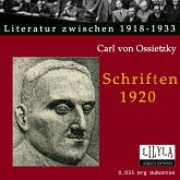 Schriften 1920 (MP3-Download)
