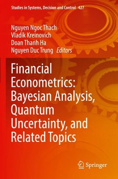 Financial Econometrics: Bayesian Analysis, Quantum Uncertainty, and Related Topics