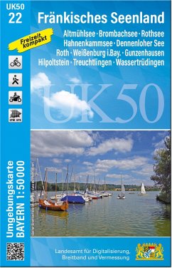UK50-22 Fränkisches Seenland - Landesamt für Digitalisierung, Breitband und Vermessung, Bayern