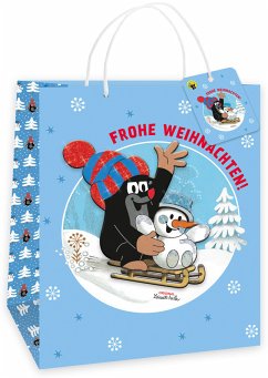 Cover Trötsch Der kleine Maulwurf 3D-Geschenktasche Weihnachten groß