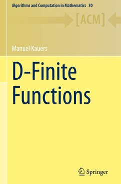 D-Finite Functions - Kauers, Manuel