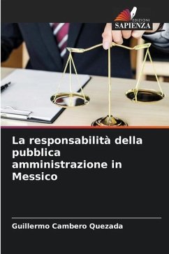 La responsabilità della pubblica amministrazione in Messico - Cambero Quezada, Guillermo