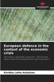 European defence in the context of the economic crisis