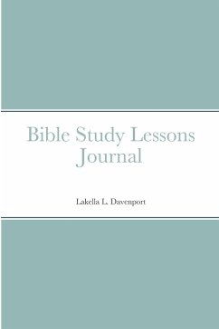 Bible Study Lessons Journal - Davenport, Lakella