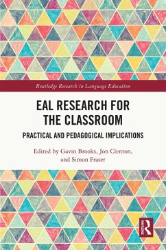 Cover EAL Research for the Classroom (eBook, PDF)