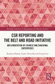 CSR Reporting and the Belt and Road Initiative (eBook, ePUB)