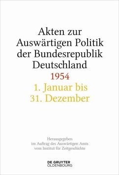 Akten zur Auswärtigen Politik der Bundesrepublik Deutschland 1954 (eBook, PDF)