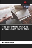 The essentials of public procurement law in Haiti