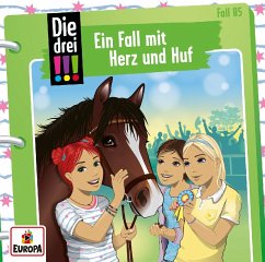 Ein Fall mit Herz und Huf / Die drei Ausrufezeichen Bd.85 (Audio-CD) - Vogel, Kirsten