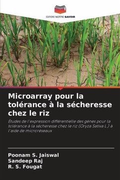 Microarray pour la tolérance à la sécheresse chez le riz - Jaiswal, Poonam S.;Raj, Sandeep;Fougat, R. S.
