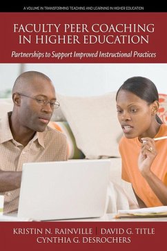 Cover Faculty Peer Coaching in Higher Education (eBook, PDF)