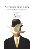 All’ombra di un nome (eBook, PDF)