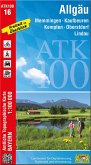 ATK100-16 Allgäu (Amtliche Topographische Karte 1:100000)