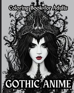 Gothic Anime - Coloring Book for Adults - Press, Wonderful