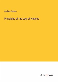 Cover Principles of the Law of Nations