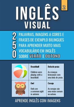Inglês Visual 2 - Verão e Outono - 250 Palavras, 250 Imagens e 250 Frases de exemplo para Aprender Inglês com Imagens (eBook, ePUB) - Lang, Mike