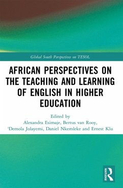 African Perspectives on the Teaching and Learning of English in Higher Education (eBook, PDF)