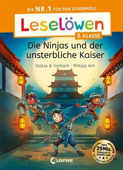 Leselöwen 3. Klasse - Die Ninjas und der unsterbliche Kaiser - Stütze & Vorbach