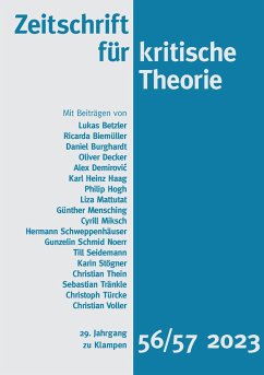 Zeitschrift für kritische Theorie / Zeitschrift für kritische Theorie, Heft 56/57 - Burghardt, Daniel;Decker, Oliver;Demirovic, Alex