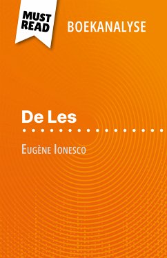 De Les van Eugène Ionesco (Boekanalyse) (eBook, ePUB) - Frankinet, Baptiste