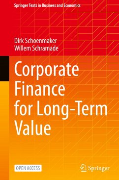 Corporate Finance for Long-Term Value - Schoenmaker, Dirk;Schramade, Willem
