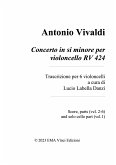 Antonio Vivaldi Concerto in si minore per violoncello RV 424 (eBook, PDF)