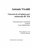 Antonio Vivaldi Concerto in sol minore per violoncello RV 416 (eBook, PDF)