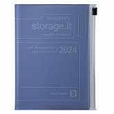 MARK'S 2023/2024 Taschenkalender A6 vertikal, Storage it // Navy