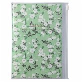 MARK'S 2023/2024 Taschenkalender B6 vertikal, Flower Pattern // Green