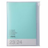 MARK'S 2023/2024 Taschenkalender B6 vertikal, Colors // Mint