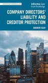 Company Directors' Liability and Creditor Protection (eBook, ePUB)