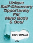 Unique Self-Discovery Opportunity For Mind Body & Soul Activity Book (eBook, ePUB)