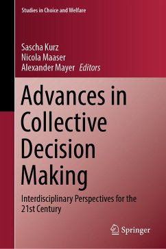 Advances in Collective Decision Making (eBook, PDF)