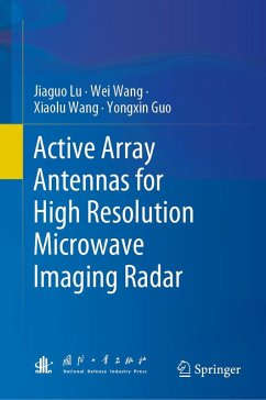 Cover Active Array Antennas for High Resolution Microwave Imaging Radar (eBook, PDF)