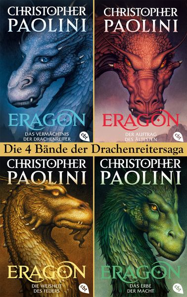 Eragon Band 1-4: Das Vermächtnis der Drachenreiter / Der Auftrag des  Ältesten … von Christopher Paolini - Portofrei bei bücher.de