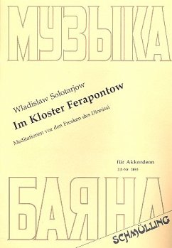 Cover Im Kloster Ferapontow für Akkordeon Meditationen vor den Fresken des Dionissi