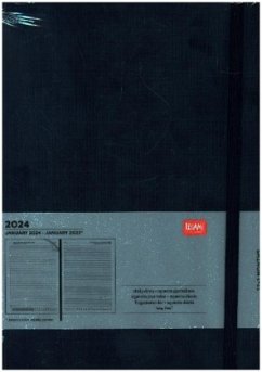 Tageskalender Maxi - 2024 - Maxi Daily Diary - 12M - Blue