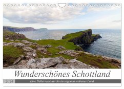 Wunderschönes Schottland - Bilderreise durch ein sagenumwobenes Land (Wandkalender 2024 DIN A4 quer), CALVENDO Monatskalender
