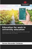 Education for work in university education